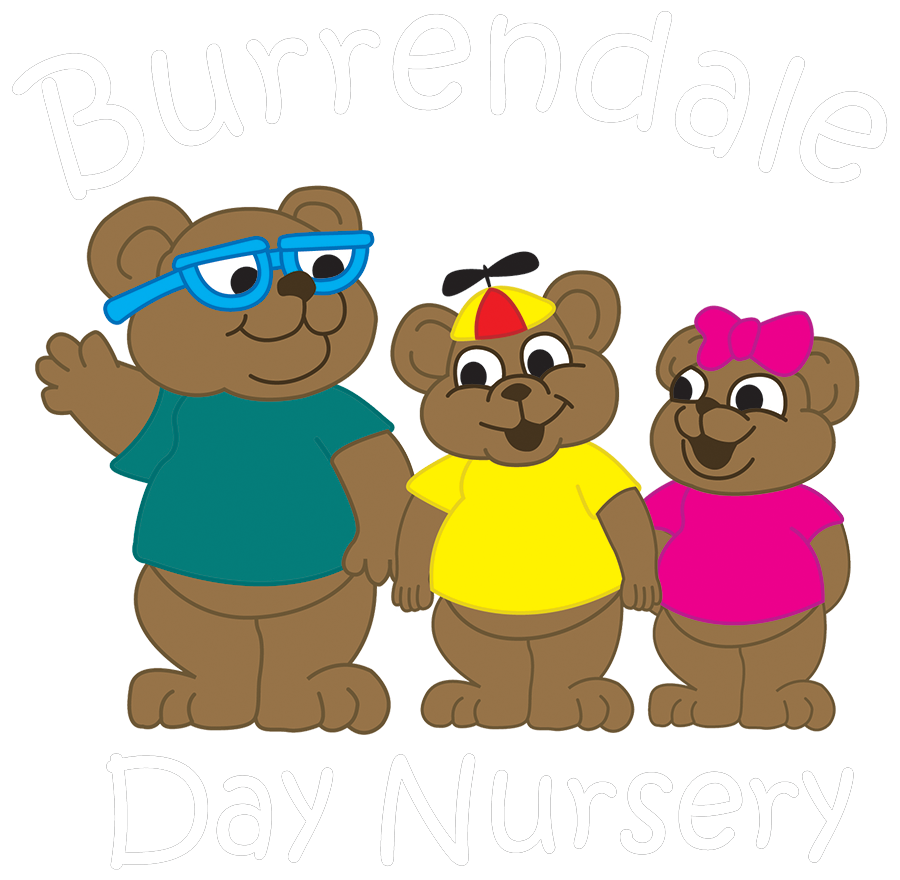 Burrendale Day Nursery Logo White
